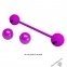 Вагінальні кульки Pretty Love Kegel Ball III Purple (6603BI1155) 0