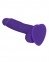 Реалістичний фалоімітатор Strap-On-Me SOFT REALISTIC DILDO Violet - Size M (SO4522) 0