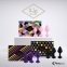 Набір силіконових анальних пробок FeelzToys - Bibi Butt Plug Set 3 pcs Pink (SO4576) 4