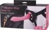 Страпон жіночий з пультом управління Seven Creations DILDO STRAP-ON PINK (DT51129) 0