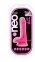 Фалоімітатор з подвійною щільністю NEO ELITE COCK W. BALLS NEON PINK (T331186) 0