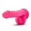 Фалоімітатор з подвійною щільністю NEO ELITE COCK W. BALLS NEON PINK (T331186) 1