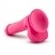 Фалоімітатор з подвійною щільністю NEO ELITE COCK W. BALLS NEON PINK (T331186) 2