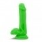 Фалоімітатор з подвійною щільністю NEO ELITE COCK W. BALLS NEON GREEN (T331187) 0