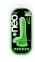 Фалоімітатор з подвійною щільністю NEO ELITE COCK W. BALLS NEON GREEN (T331187) 2