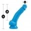 Фалоімітатор з подвійною щільністю NEO 7.5 INCH COCK W. BLUE BALLS (T331044) 2
