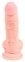 Фалоімітатор з мошонкою Medical Silicone Dildo, 18х3,5 см 5