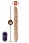 Подвійний фаллоімітатор DR SKIN 18INCH MOCHA (T331244) 0