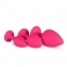 Набір анальних пробок Anal Diamond plug, Pink (810211) 0