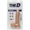 Фалоімітатор Doc Johnson The D - Perfect D - 7 Inch With Balls - FIRMSKYN 0