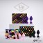 Набір силіконових анальних пробок FeelzToys - Bibi Butt Plug Set 3 pcs Purple (SO5064) 4