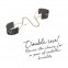 Прикраси-наручники Bijoux Indiscrets Desir Metallique Handcuffs - Black 4