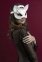 Маска кішечки Feral Feelings - Catwoman Mask, натуральна шкіра, біла (SO3408) 2