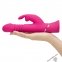 Вібратор кролик із поступальними рухами Happy Rabbit Thrusting Realistic 1