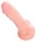 Фалоімітатор з мошонкою Medical Silicone Dildo, 18х3,5 см 3