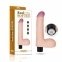 Реалістичний вібратор Reel Softee Vibrator with balls Flesh 8,0