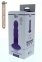 Фалоімітатор Термоактивний SOLID LOVE RIBBED PURPLE, 18х4 см (DT21703) 0