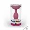 Силіконова анальна пробка Love To Love OPEN ROSES M SIZE - PLUM STAR (SO5984) 0