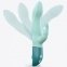 Вібратор-кролик Love To Love Hello Rabbit Menthe з гнучким стволом та стимуляцією точки G (SO3351) 0