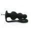 Анальна плаг з вібрацією Black Silicone (810323) 2