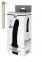 Фалоімітатор Термоактивний REAL LOVE 7.5, Black, 19х4 см (DT21564) 0