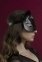 Маска кішечки Feral Feelings - Catwoman Mask, натуральна шкіра, чорна (SO3406) 2