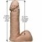 Страпон Doc Johnson Vac-U-Lock - 7 Inch ULTRASKYN Ultra Harness, 17,8х4,3 см 2