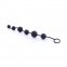 Анальні буси Black Silicone Large (810334) 2