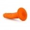 Фалоімітатор NEO 6INCH DUAL DENSITY COCK NEON ORANGE (T331018) 4