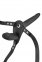 Подвійний страпон з вібрацією Fetish Tentation Vibrating Strap-On with Double Dildo Black (SO3748) 0
