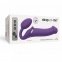 Безремневой страпон з вібрацією Strap-On-Me Vibrating Violet L, діаметр 3,7 см (SO3826) 4