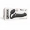 Безремневой страпон з вібрацією Strap-On-Me Vibrating Black L, діаметр 3,7 см (SO3829) 6