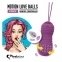 Вагінальні кульки з перловим масажем FeelzToys Motion Love Balls Foxy з пультом дистанційного керування, 7 режимів (SO3854) 1