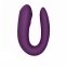 Смарт-вібратор для пар Satisfyer Double Joy Violet (SO3899) 1