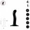 Насадка для страпона Strap-On-Me PG-Spot Dildo, силікон, розмір S (SO4078) 0