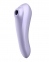 Смарт вібратор та вакуумний стимулятор 2-в-1 Satisfyer Dual Pleasure Mauve (SO4106) 0