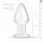 Скляна анальна пробка Gildo Glass Buttplug No. 25 (SO4416) 2