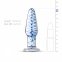 Скляна анальна пробка з внутрішньої спіраллю Gildo Glass Buttplug No. 23 (SO4417) 1
