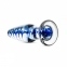 Скляна анальна пробка з внутрішньої спіраллю Gildo Glass Buttplug No. 23 (SO4417) 0