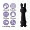 Міні-вібратор FeelzToys Mister Bunny Black з двома насадками (SO4438) 0