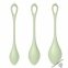Набір йоні намистин Satisfyer Yoni Power 2 Light Green, діаметр 2-2,5-3см, вага 22-44-73гр (SO5549) 0