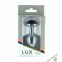 Металева анальна пробка Lux Active – Rose Anal Plug – Black (SO5572) 0