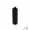 Металева анальна пробка Lux Active – Rose Anal Plug – Black (SO5572) 5