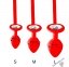 Чоловічі труси XS-2XL з силіконовою анальною пробкою Art of Sex - Joni plug panties size M Red (SO6175) 0