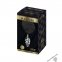 Металева анальна пробка Кролячий хвостик Alive Fluffly Twist Plug L Black (SO6311) 1