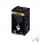 Металева анальна пробка Кролячий хвостик Alive Fluffly Plug M Black (SO6315) 0