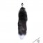 Металева анальна пробка Лисячий хвіст Alive Black And White Fox Tail S (SO6321) 0