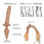 Анальна пробка з ділдо Strap-On-Me SWITCH PLUG-IN REALISTIC DILDO CARAMEL - S (SO6827) 1