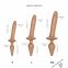 Анальна пробка з ділдо Strap-On-Me SWITCH PLUG-IN REALISTIC DILDO CARAMEL - S (SO6827) 4