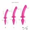 Анальна пробка з ділдо Strap-On-Me SWITCH PLUG-IN SEMI-REALISTIC DILDO FUCHSIA - L (SO6829) 1